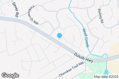 Map image of the property - 1266 Clairmont Ct