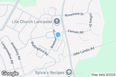 Map image of the property - 634 Brentwood Dr