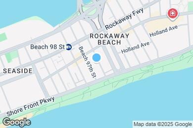 Map image of the property - 169 Beach 96th Street