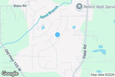 Map image of the property - 2092 Lost Timbers Dr