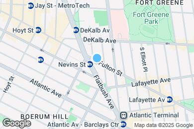 Map image of the property - 570 Fulton St