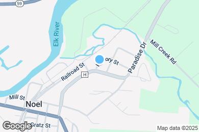 Map image of the property - 402 Hickory St