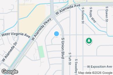 Map image of the property - 12034 W Virginia Ave