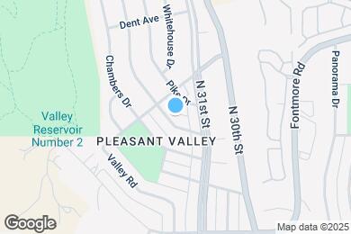 Map image of the property - 1021 Adams Dr