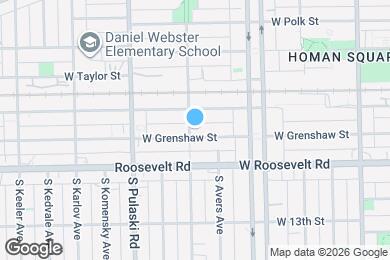 Map image of the property - 3858 W Grenshaw St