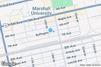 Map image of the property - 1909 Buffington Ave
