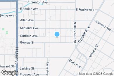 Map image of the property - 319 Garfield Ave