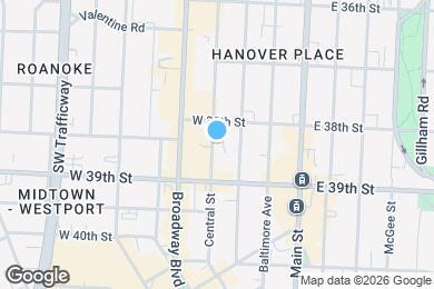 Map image of the property - 3819 Central St