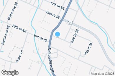 Map image of the property - 1220 20th St SE