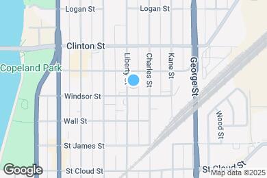 Map image of the property - 1106 Liberty St