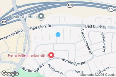 Map image of the property - 8462 S Sunflower St