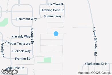 Map image of the property - 2401 E Wild Horse Way