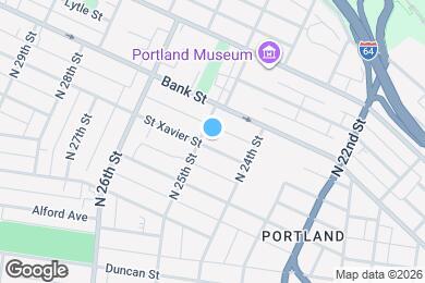 Map image of the property - 2431 Saint Xavier St