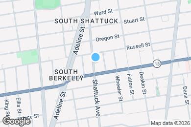 Map image of the property - 2919 Shattuck Ave.