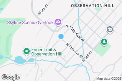 Map image of the property - 529 N 11th Ave W