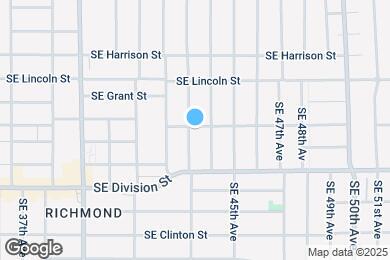 Map image of the property - 2304 SE 43rd Ave