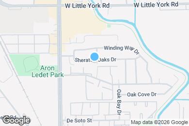 Map image of the property - 5603 Sheraton Oaks Dr