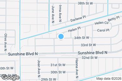 Map image of the property - 2813 34th St W