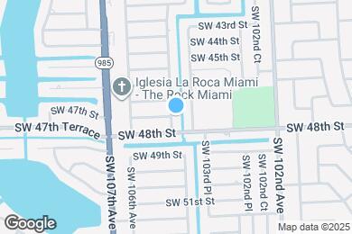 Map image of the property - 4701 SW 104th Ct