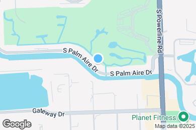 Map image of the property - 2851 S Palm Aire Dr