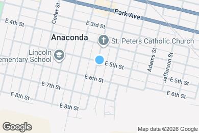 Map image of the property - 505 Alder St
