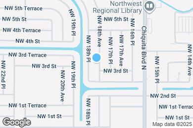 Map image of the property - 308 NW 18th Ave