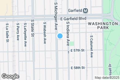 Map image of the property - 5618 S Michigan Ave