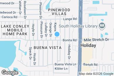 Map image of the property - 2010 Kepner Dr