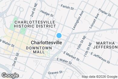 Map image of the property - 806 E Jefferson St