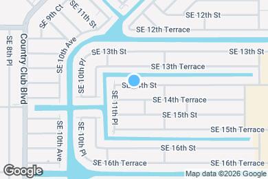 Map image of the property - 1118 SE 14th St