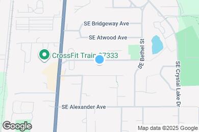 Map image of the property - 450 SE Lilly Ave