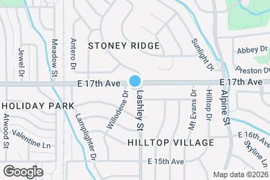 Map image of the property - 1641 Lashley St