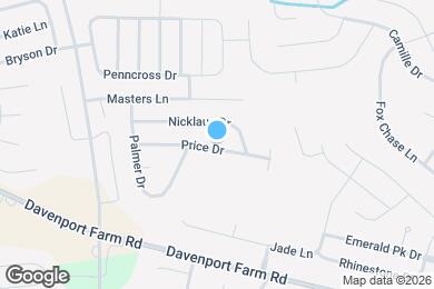 Map image of the property - 1213B Price Dr