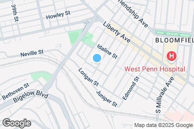 Map image of the property - 438 Taylor St