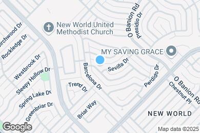 Map image of the property - 621 Granada Dr