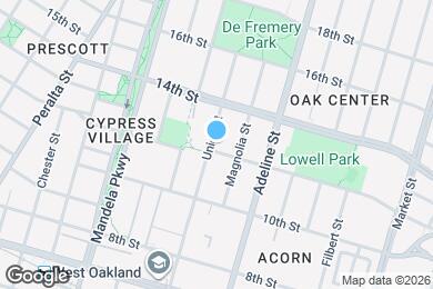Map image of the property - 1238 12th St