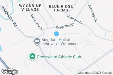 Map image of the property - 1305 Ashbourne Dr