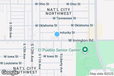 Map image of the property - 302 W Irvington Rd