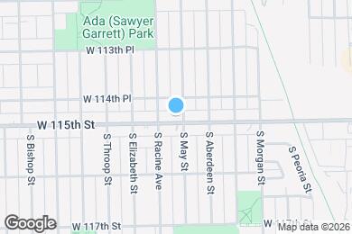 Map image of the property - 1138 W 115th St