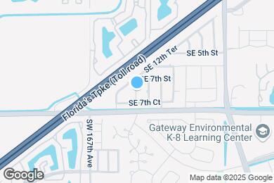 Map image of the property - 713 SE 13th St Cir