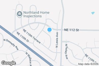 Map image of the property - 8620 NE 111th St