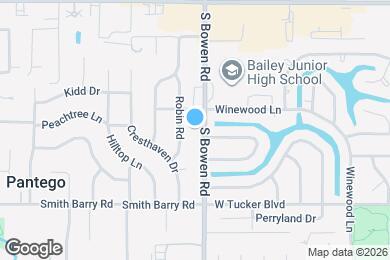 Map image of the property - 1704 S Bowen Rd