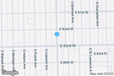 Map image of the property - 8251 S King Dr