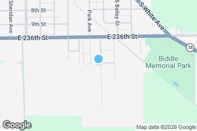 Map image of the property - 1102 S Malott St