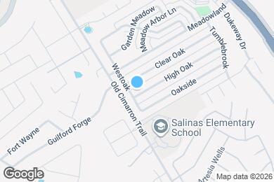Map image of the property - 209 High Oak