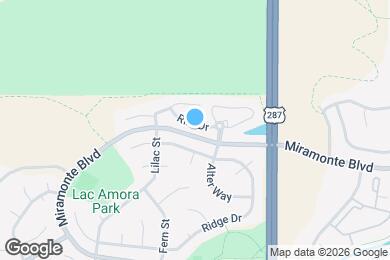 Map image of the property - 2400 Rim Dr