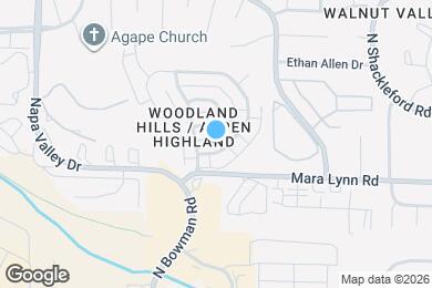 Map image of the property - 14 Woodlore Cir