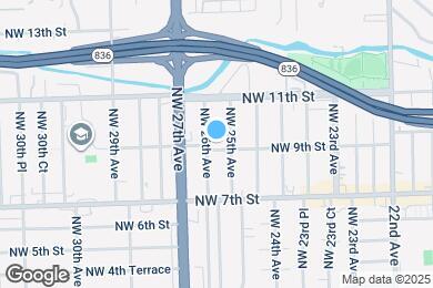 Map image of the property - 2535 NW 9th St