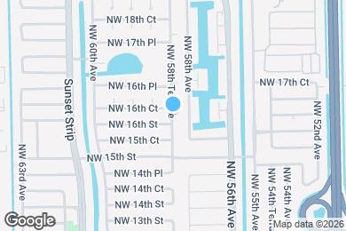 Map image of the property - 1608 NW 58th Ter