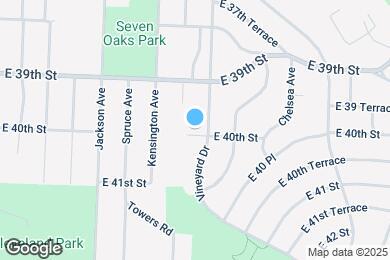 Map image of the property - 4516 E 40th St